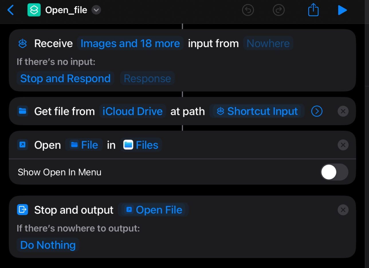 Apple Numbers – Link to Folder or File